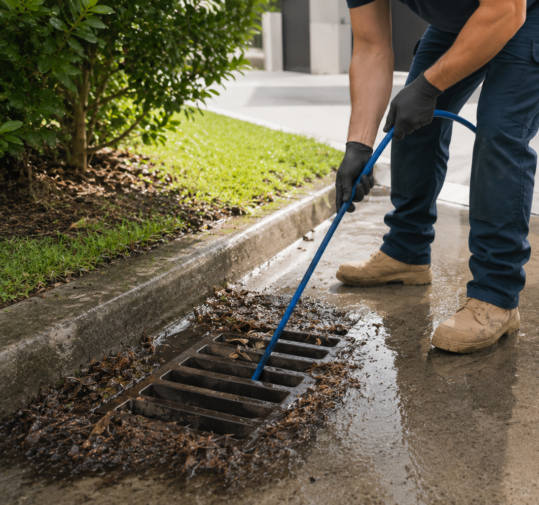 MMJ Plumbing emergency plumber completing a plumbing repair in a Sydney home